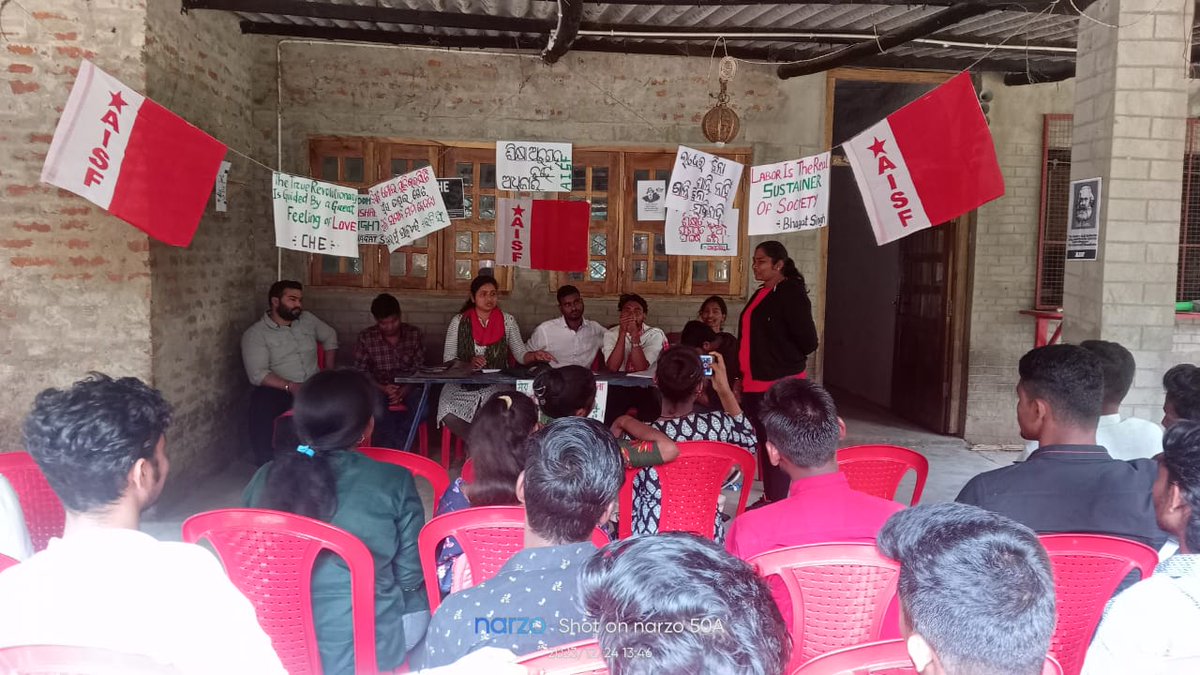 Subhra_Lanu's tweet image. State Council meeting of #AISFodisha
#StudyStruggle 
@AisfOdisha 
@AISFofficial