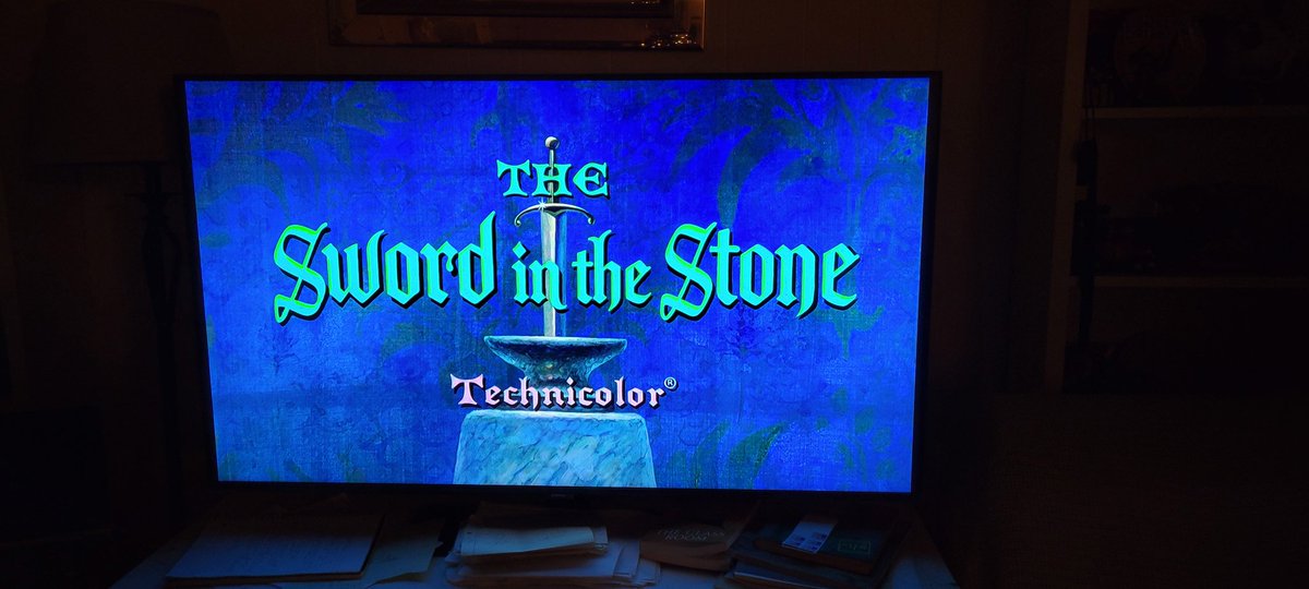 Disneyfan9523's tweet photo. I'm Now Watching Walt Disney's The Sword In The Stone On Disney+ In Honor Of It's 60th Anniversary Today! #TheSwordInTheStone #SwordInTheStone60 #ChristmasDay #Christmas2023 #Christmas #Disney #Disney100 #Disney100YearsOfWonder #100YearsOfDisneyAnimation https://t.co/Zgu7D85KWa