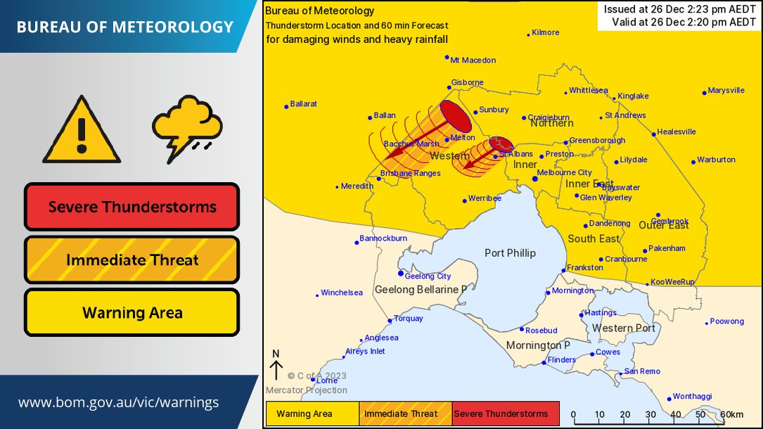 The Severe Thunderstorm Warning for parts of #Melbourne has been updated: bom.gov.au/vic/warnings/i… #Melbweather #Melbourneweather #AUSvPAK