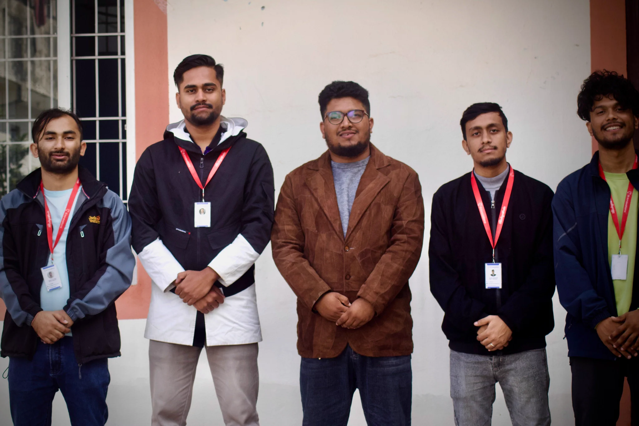 With the Team at Git and Github Workshop - AIMS College, Biratnagar 
Event by Pi Innovations Pvt. Ltd. 