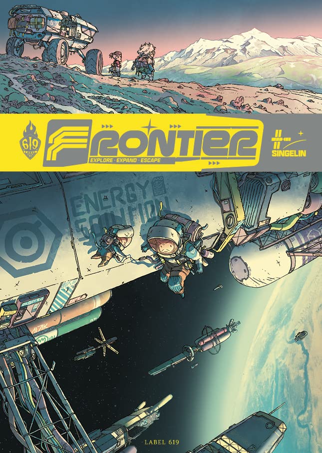 Just finished to read @guinoir 's Frontier ( in french ) and soon in english via @MagneticPress .
Loved it. a must have for space adventures lovers out there