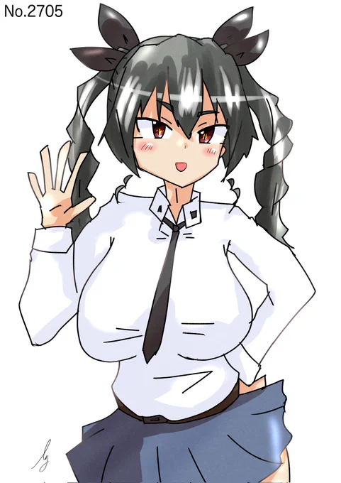 [ハーイ!アンチョビ]#1日1ドゥーチェ 