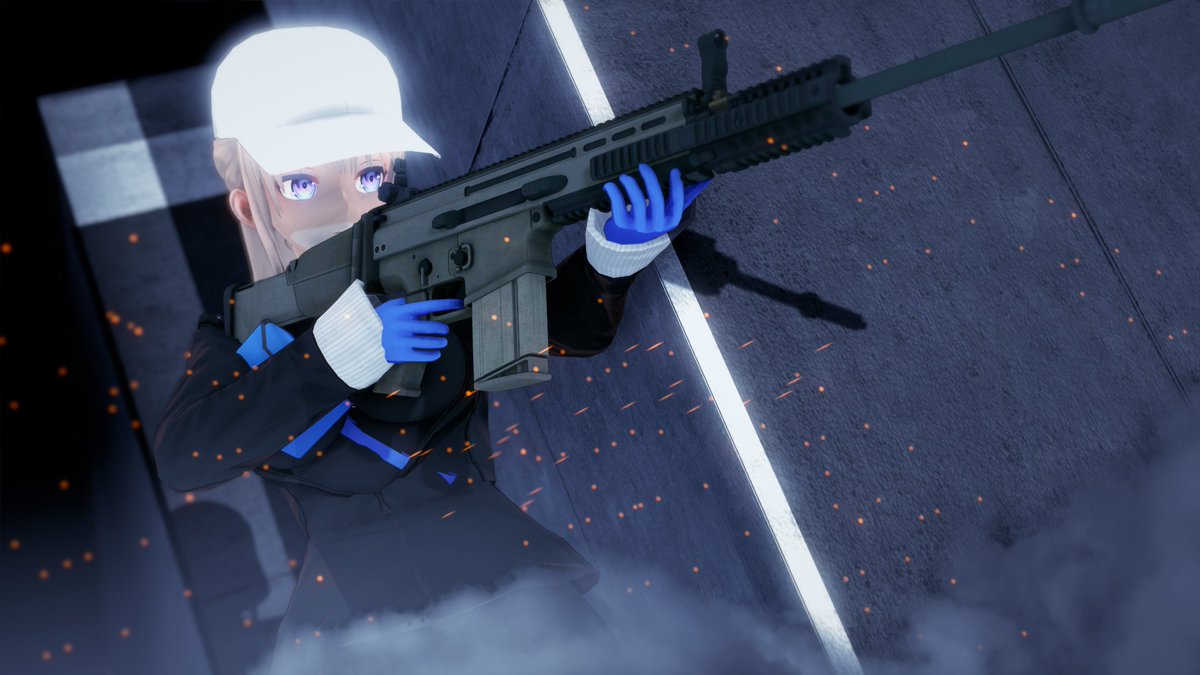 Doll_PKP's tweet photo. SVCh、SR-3MP、79式、SCAR-H https://t.co/mBOW1kRWLa