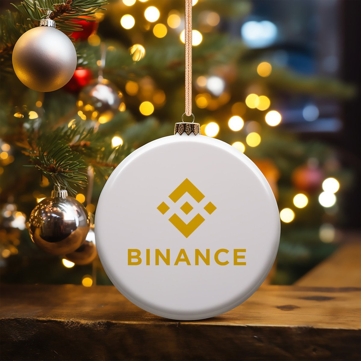 #BinanceChristmas A gift my friend gave me.