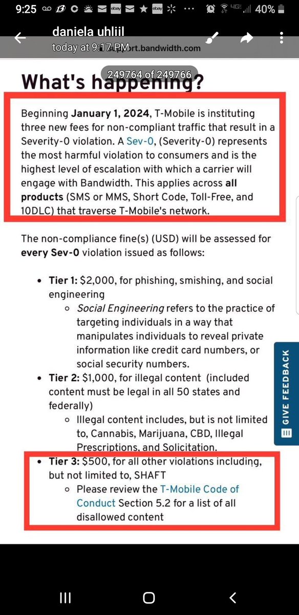 What is happening here?? More Big Brother oversight and monitoring our phones?? In case you're not aware...this is part of the new regulations that the FCC voted to adopt a couple weeks ago. Government sponsored censorship in your face.