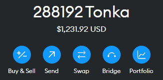 TereArola's tweet photo. $Tonka airdrop is live https://t.co/GnSgnOBDlO https://t.co/1S9zWdMVih