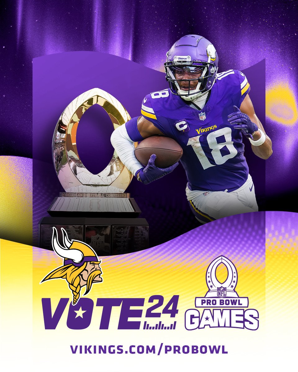 Minnesota Vikings (@vikings) on Twitter photo Last chance to vote!
Repost to #ProBowlVote
<a href="/JJettas2/">JJETS✈️</a>
@Espn_Jordan
<a href="/KJ_Osborn/">KJ Osborn</a>
@TheeHock8
<a href="/cjham28/">CJ Ham</a>
<a href="/AlexMattison22/">Alexander Mattison</a>
@ChrisDarrisaw71
<a href="/brian_oneill_/">Brian O'Neill</a>
<a href="/Dalton_Risner66/">Dalton Risner</a>
<a href="/EdIngram70/">Edward Ingram™️🔜🔝</a>
<a href="/Gbradbury_11/">Garrett Bradbury</a> Last chance to vote!
Repost to #ProBowlVote
<a href="/JJettas2/">JJETS✈️</a>
@Espn_Jordan
<a href="/KJ_Osborn/">KJ Osborn</a>
@TheeHock8
<a href="/cjham28/">CJ Ham</a>
<a href="/AlexMattison22/">Alexander Mattison</a>
@ChrisDarrisaw71
<a href="/brian_oneill_/">Brian O'Neill</a>
<a href="/Dalton_Risner66/">Dalton Risner</a>
<a href="/EdIngram70/">Edward Ingram™️🔜🔝</a>
<a href="/Gbradbury_11/">Garrett Bradbury</a>