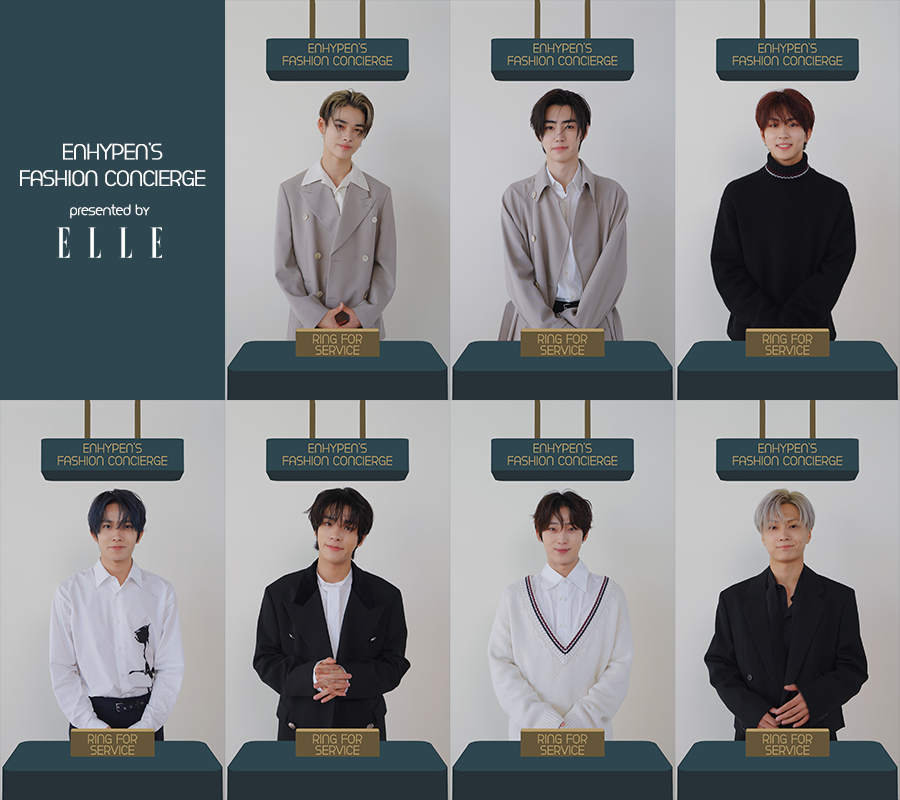 ellejapan's tweet photo. 【本日公開】 #ENHYPEN がコンシェルジュに扮してファッションのお悩みにお答えするスペシャル動画コンテンツがELLEMENインスタグラムのストリーズにて限定公開中。ソロで７本連続で配信中なのでぜひチェックして！

▼ELLEMENインスタグラムを見る
https://t.co/G0ADgnwRV9

@ENHYPEN @ENHYPEN_JP https://t.co/Sqa3LfYoSH