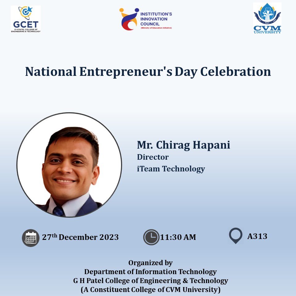 GCET_Official's tweet photo. #cvm https://t.co/O0UkeorjpZ