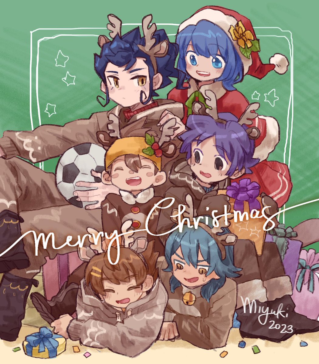 merry raimon holidays ⚡️🎄⚽️ #イナズマイレブン