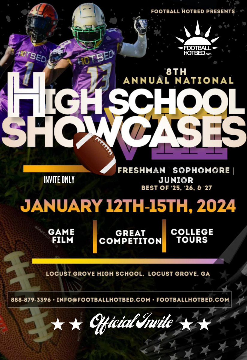 diegodumo29's tweet photo. Blessed to say that I have been invited to the @FootballHotbed High school showcase in Jan 2024. @Brandon_Odoi @PrepRedzoneAZ https://t.co/FWFOzvr1Es