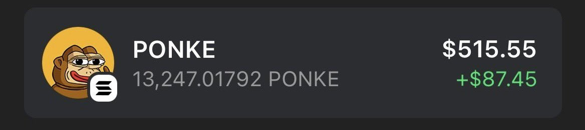 Giving away $500 in $PONKE 🐵

Drop your $SOL wallet, RT &amp; follow 🔔

~ 24 hours ⏳