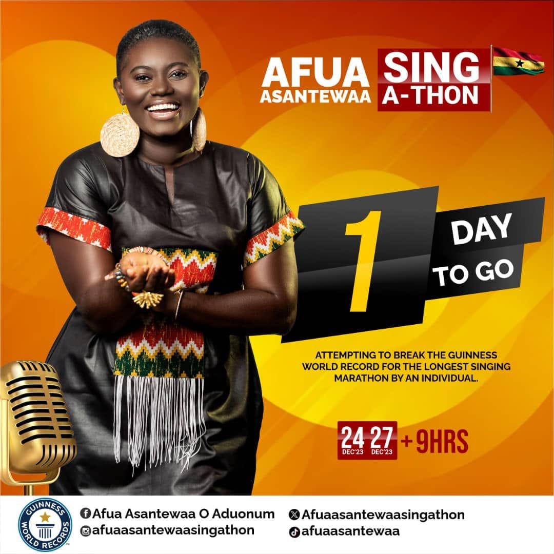 AlanKyerematen's tweet photo. Wishing you the very best of luck in the #AfuaAsantewaasingathon! 

The Ghanaian community stands firmly behind you, and we believe in your ability to make us proud. https://t.co/yvuJL2ZGYb