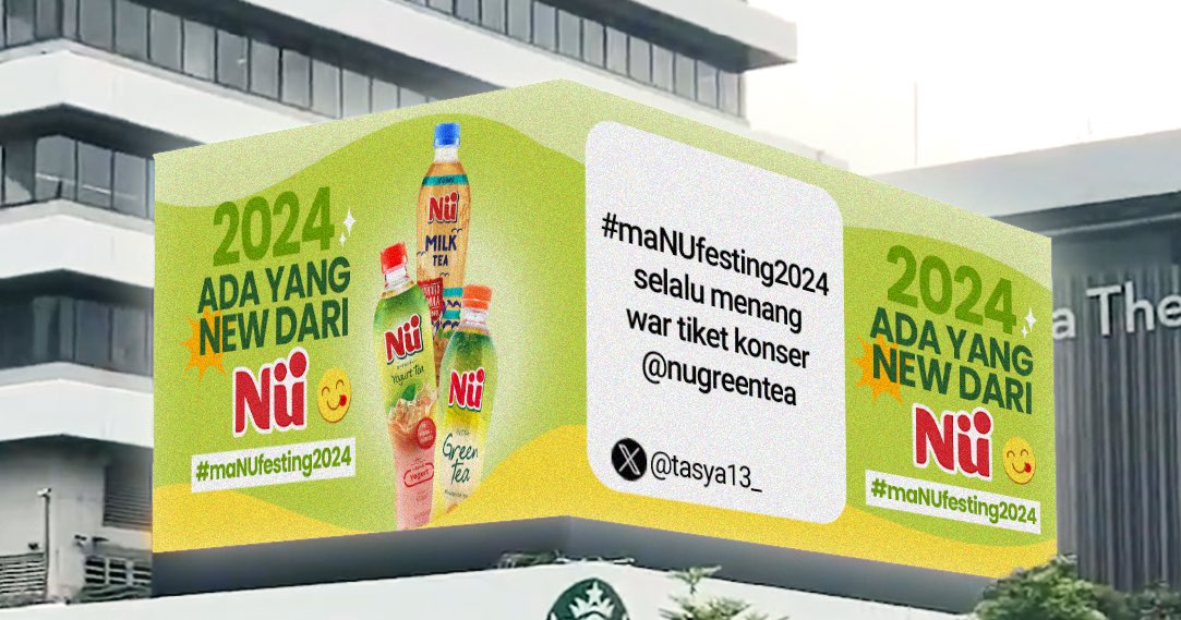 Share harapan lo di 2024 pake #maNUfesting2024 (jangan lupa NU-nya wajib gede ya gais) nanti kita naikin di videotron Sarinah dari 30 Desember 2023 sampe malam taun baru 2024! 

PS: yang punya wish buat temen, mantan, idol / fav chara atau dospem juga boleh tulisin aja xixixi🤭