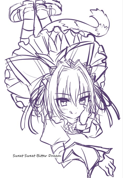 【C103】新刊『Sweet Sweet Bitter Dream』
舞亜ちゃんともしもの日々があったら、という妄想本です。ラフ本となっておりますのでご注意ください。
1枚目と4枚目は表紙と裏表紙です。 