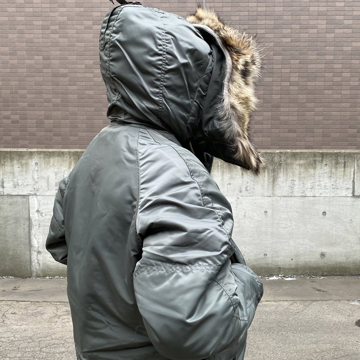 soen_chitose's tweet image. #buzzricksons 
#N3B
#フライトジャケット
#ヘビーゾーン
#ヘビーナイロン
#クラウンジッパー