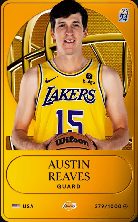 🎁 𝗖𝗢𝗡𝗖𝗢𝗨𝗥𝗦 𝗗𝗘 𝗡𝗢𝗘̈𝗟 🎁  #J-2

Une carte sorare de Austin Reaves 🍦 

 Pour participer :   
1⃣ RT + ❤️ &amp; follow @SorareNBALive &amp; <a href="/Lakers_World_Fr/">Lakers World France 🇨🇵</a> 

🎰 TAS le mardi 2 janvier