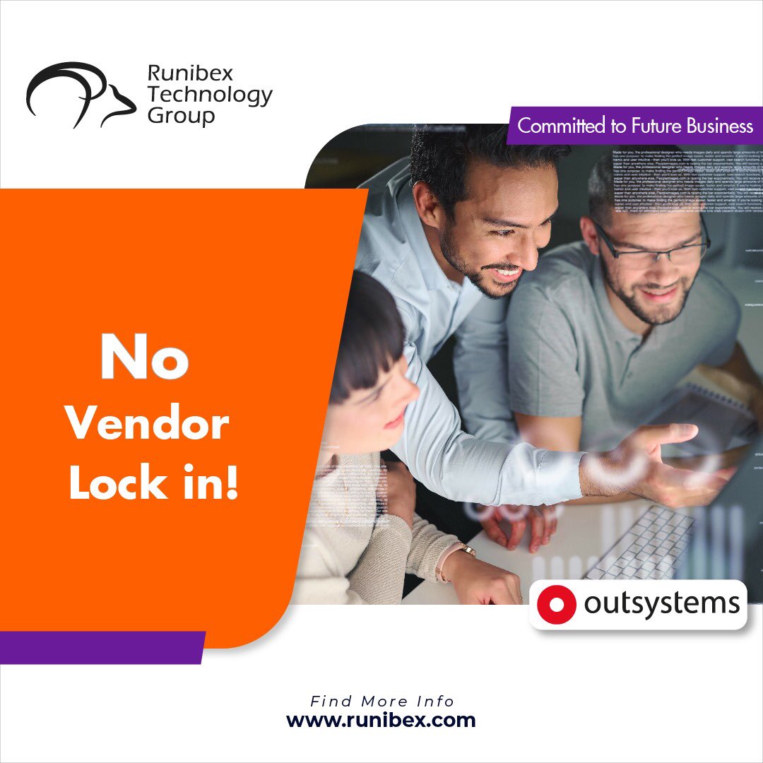 runibex's tweet image. 🔶 🚀 Your own Code !
If you decide to quit OutSystems, you can download your code, and as every code you build on OutSystems is your intellectiual property, you own the code.
📩 sales@runibex.com

#Runibex #OutSystemsPartner #Turkey #RAD #software #lowcode #Rapid #application