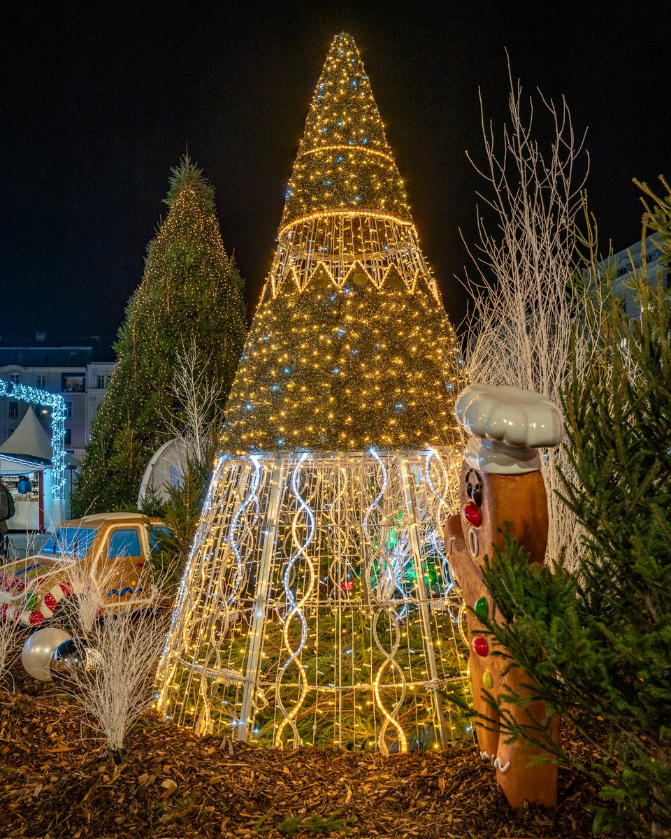 La ville du Mans vous souhaite à toutes et à tous de belles fêtes ✨ Le marché de Noël reste ouvert jusqu'à dimanche 31 décembre, place de la République 📍