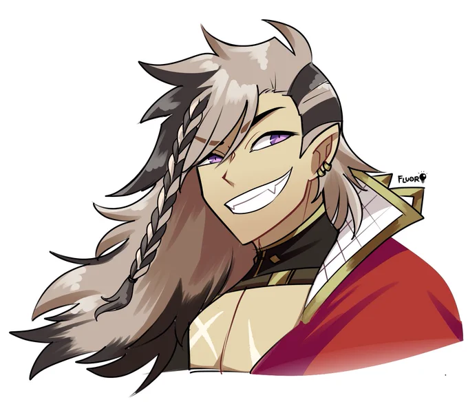 [#CrimzonMuze rkgk] doodled a long hair idea 