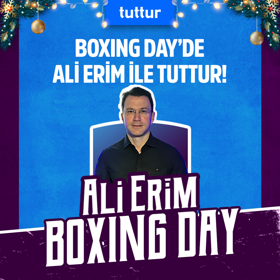 Yazarlar Kulübü'nün uzman ismi Ali Erim, Premier Lig'deki Boxing Day maçlarını yorumladı... 👉tuttur.com/profil/33032e1… #BoxingDay #PremierLeague