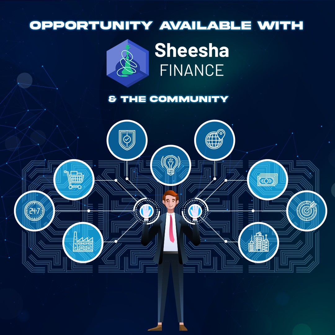 Ignite the #DeFi revolution with #Sheesha #Finance! #Tokenized #VC, incubator, & accelerator on a #mission to shape the #future of finance. Join us on the journey to bring one #billion people into DeFi by 2030! #CryptoInnovation #VentureCapital #BlockchainInvestment