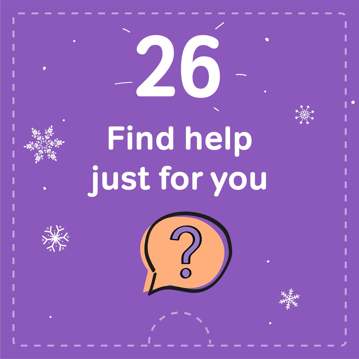 Explore our #MindWell service directory for #helplines & websites offering support & advice on different themes. Find help just for you by connecting with organisations to #support your needs. buff.ly/3T9VgtY #MindWellAdventCalendar #FestiveSeasonYourWay