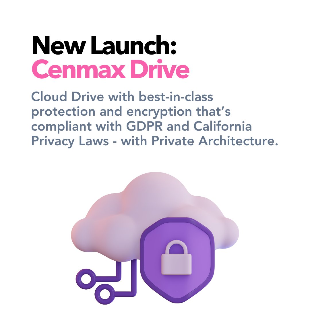 CloudCenmax's tweet photo. Introducing Cenmax Drive. https://t.co/68UZP9H61g