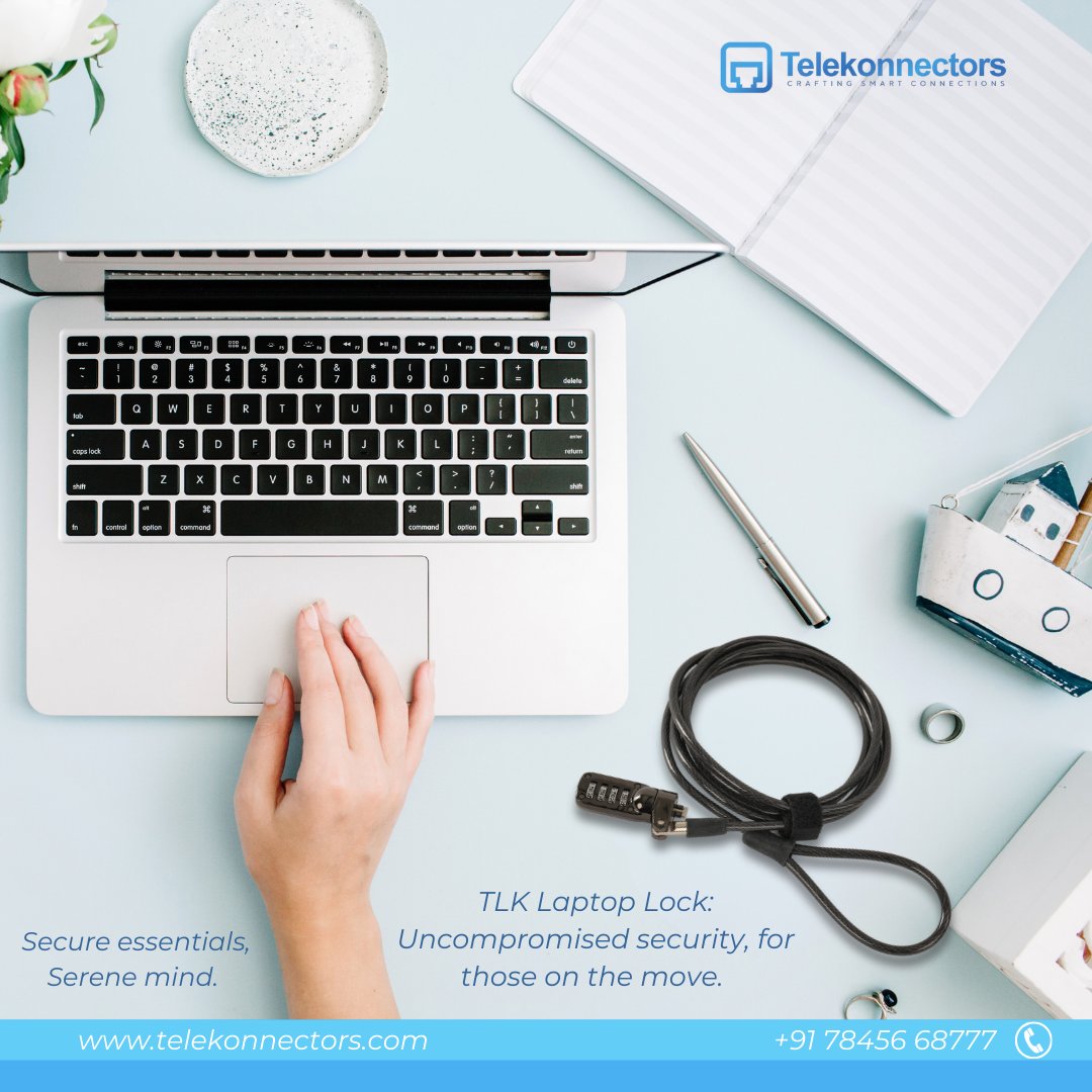 Telekonnec22589's tweet image. Experience peace of mind with the TLK Laptop Lock: Your ultimate companion for on-the-go security. Secure your essentials and enjoy a serene mind, wherever life takes you. 

For more details visit : hardwaresecurity.staging.org.in

#TLKLaptopLock #UncompromisedSecurity