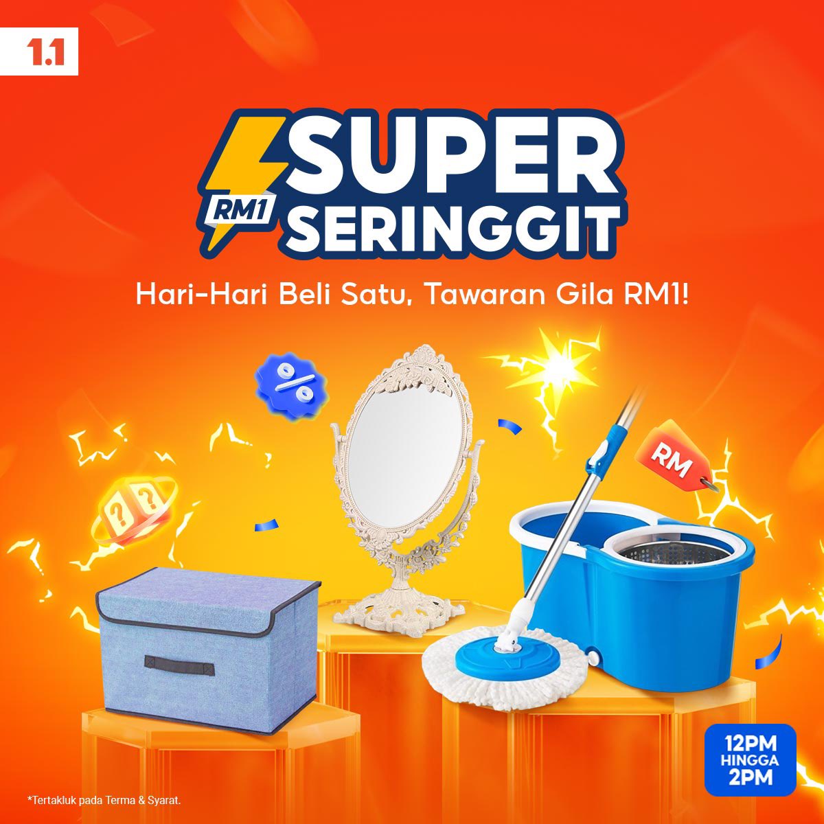 TheLeejazli's tweet photo. Last Call untuk Super Seringgit 2023 Shopee arini start jam 12 pm hingga 2 pm.

Hari-hari beli satu, Tawaran gila RM 1

Klik untuk Join Sekarang👇
https://t.co/0Fn8gTq0lQ https://t.co/ZkwKL9DAUx