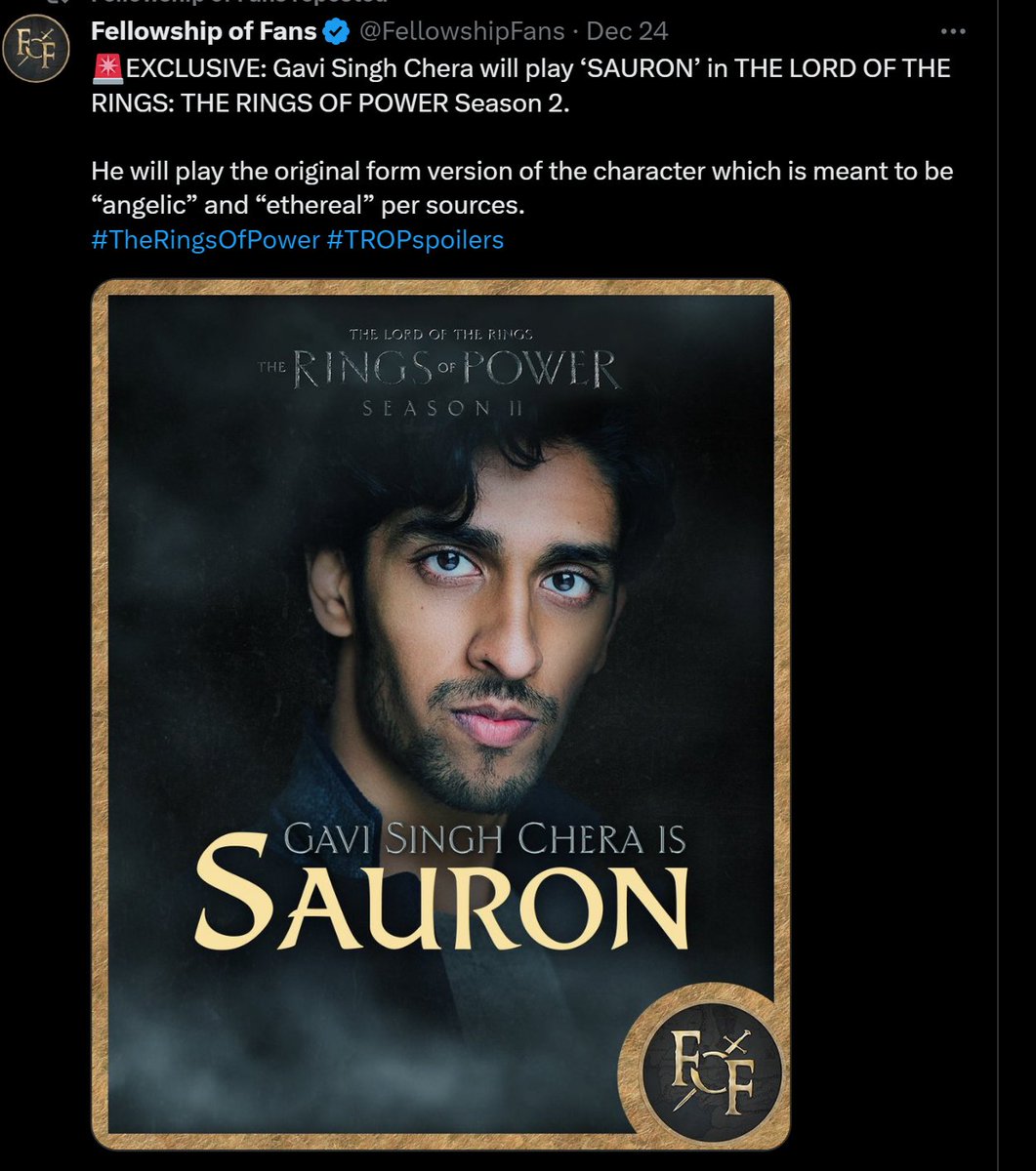 CONGRATULATIONS world! 
Racism has been conquered with Amazon casting a Sauron of Color
#RingsOfPower