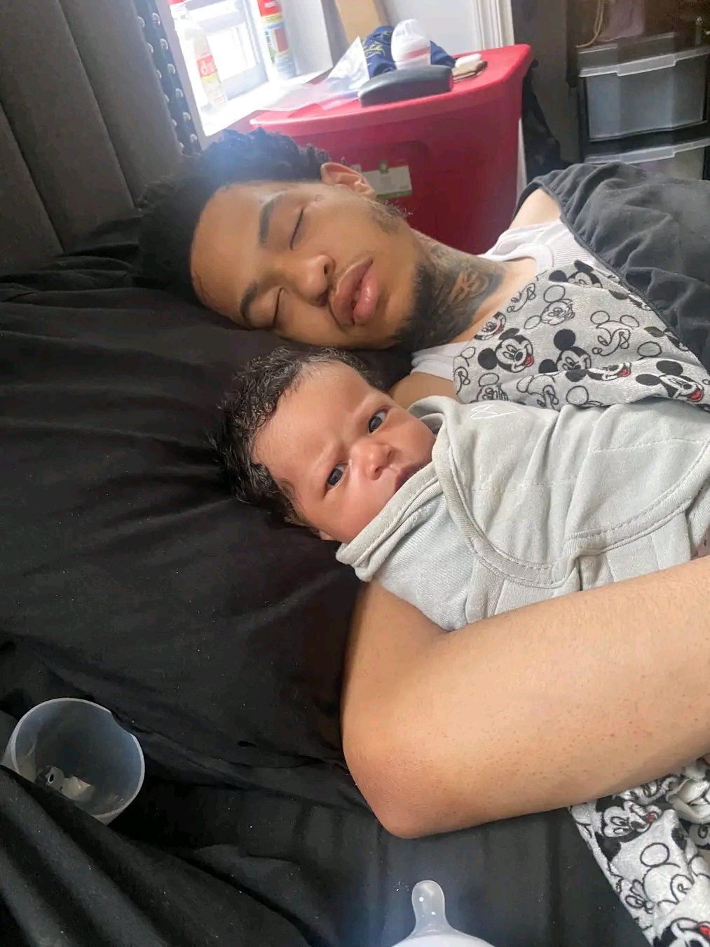 Big P. on X When the baby put you to sleep instead of you putting the baby to sleep https t 0stTD7UiQo X