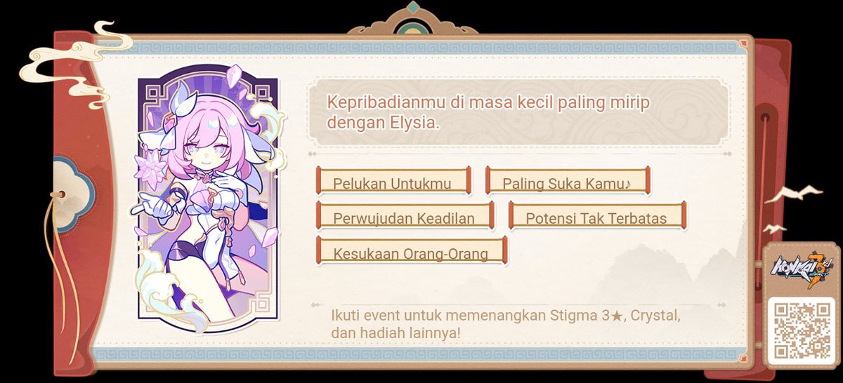 YuukiAs26619675's tweet photo. Ikuti event web [Ramalan Keberuntungan! Hidup Beruntung] dan dapatkan Crystal serta hadiah lainnya! https://t.co/gnWHcoxIWz