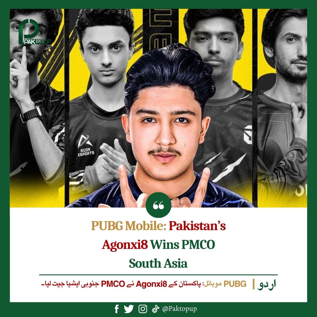 paktopup's tweet photo. PUBG Mobile: Pakistan’s Agonxi8 Wins PMCO South Asia
Read: https://t.co/bQC778GXrK

#pubgmobile #PUBG 

#Lahore #AliaBhatt #Iran #عمران_خان_تو_آئے_گا #GOLD #Elections2024 #غزة_تنتصر #MunawarFaruqui𓃵 #ArbaazKhan #RanbirKapoor https://t.co/3BHGByrX1x