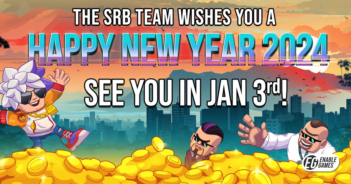 Hello Everyone!

Our team worked day and night in the last 4 months. 

On the 27th we will slowly resume operations and on Jan 3rd we will make a huge announcement!

ENBL Games wishes you a happy new year!