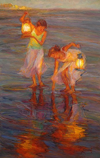 womensart1's tweet photo. 'Peace' by Diane Leonard, contemporary US painter #womensart https://t.co/3aWpMJKU2z