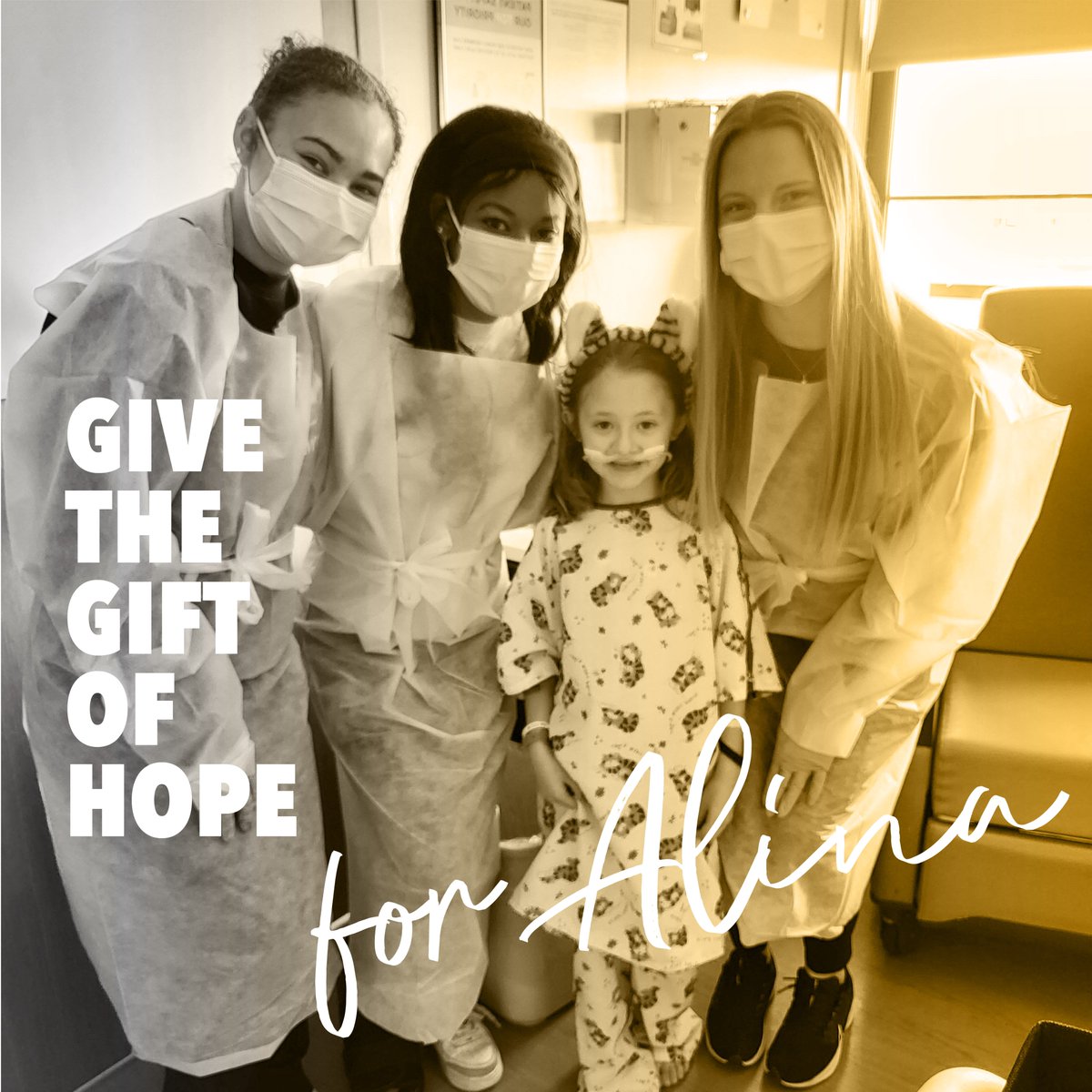 YOU can Give the Gift of Hope for children like Alina, who was able to cherish time with Mizzou athletes as an outlet of hope during a hospital stay. Moments like these are the center of Playing 4 Hope's mission. Tomorrow is the LAST day of our campaign, consider giving today!🎁