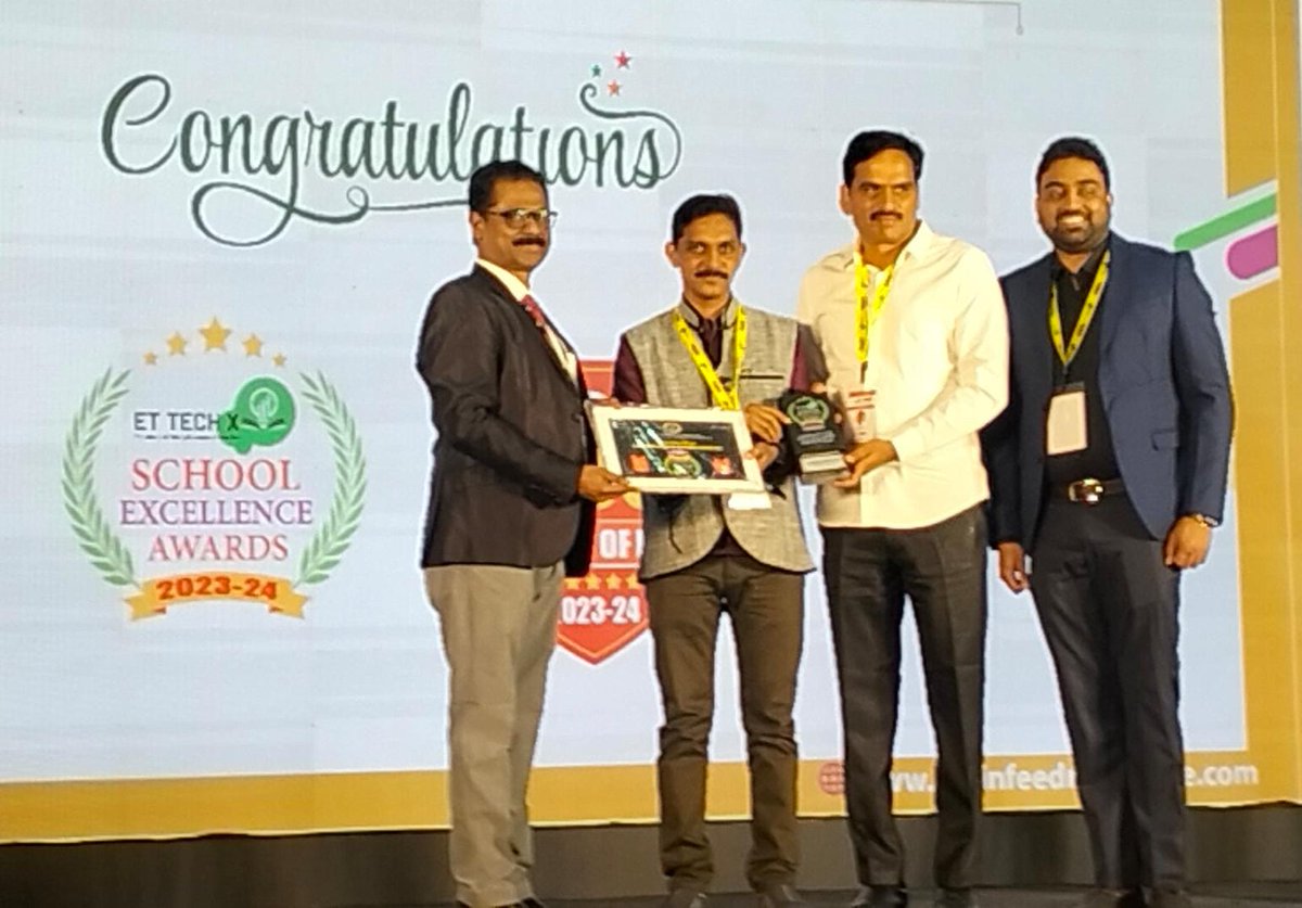 ResidentialSri's tweet photo. Another feather in the cap, another milestone achieved.
School Excellence Award - 2023 https://t.co/WBH5avBZe4