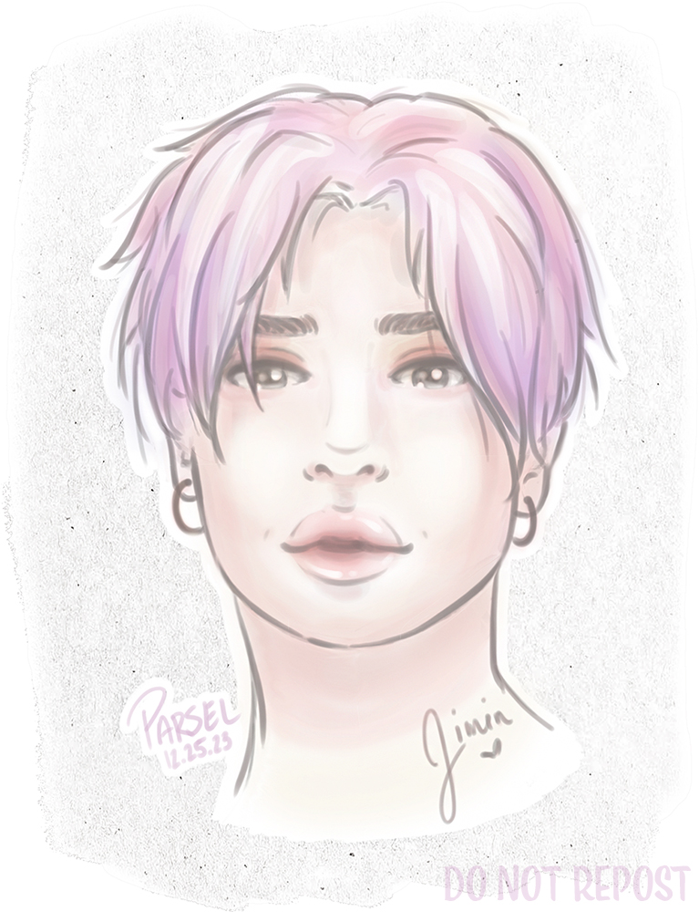 LovingPackage's tweet image. wanted to try a new drawing style and started with jimin~ 💜 #bts #btsfanart #btsjimin #btsownsmypurpleheart #BTSARMY