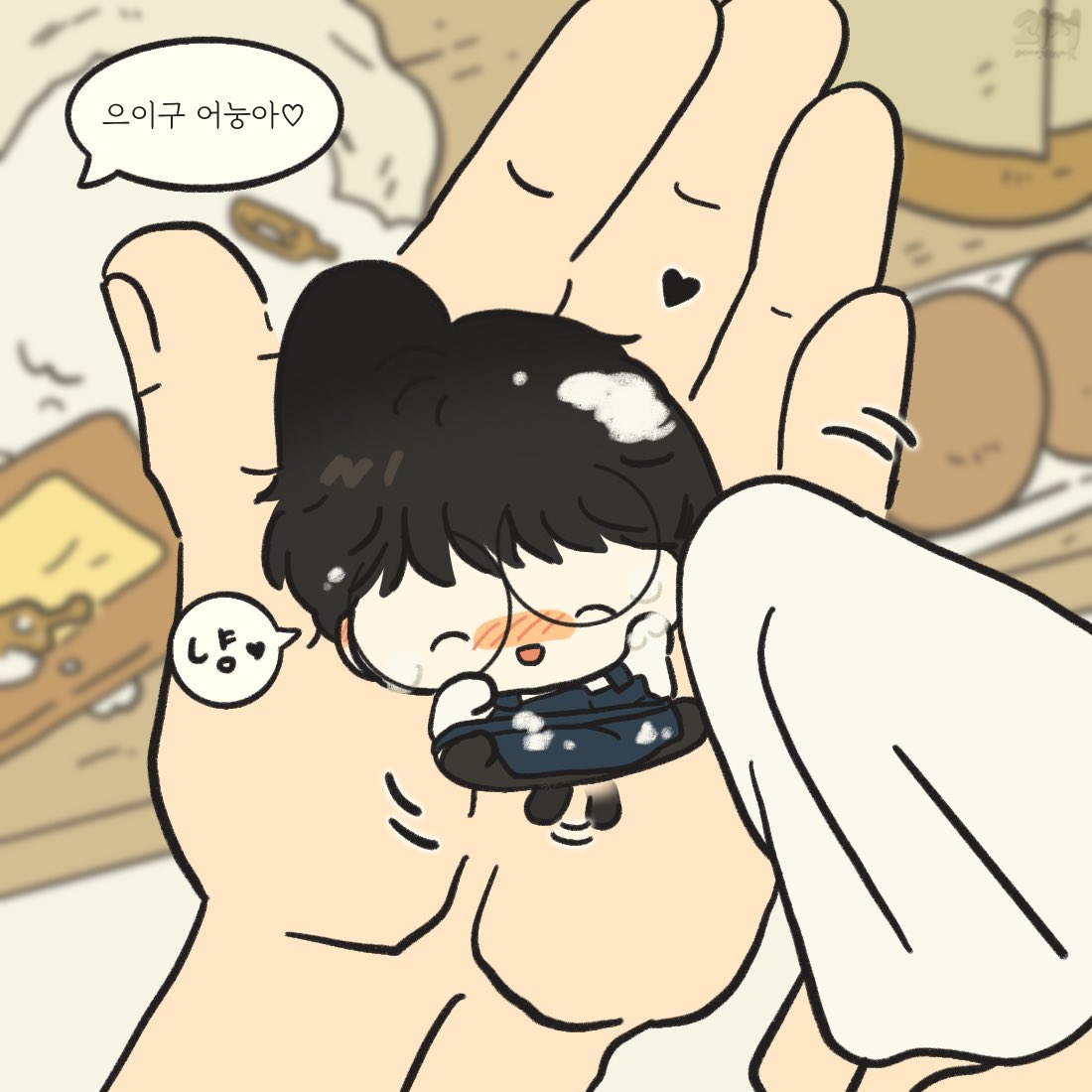 🍝🌾
밀가루 복실고양이…🥹