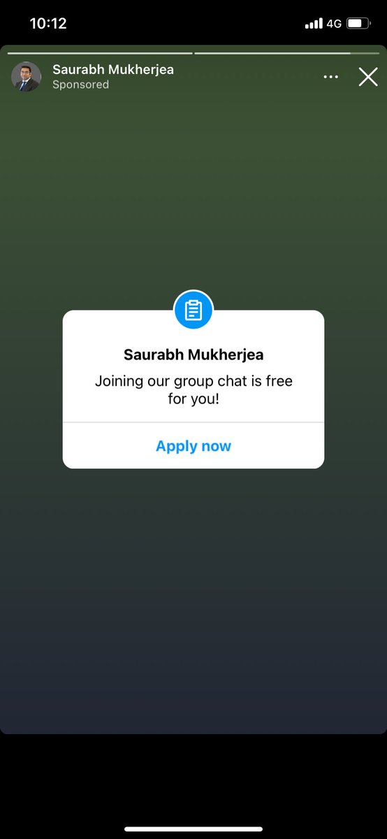 dnandann's tweet photo. @MarcellusInvest is this our (as in your) Saurabh? The ad has reached me this morning and I am wondering if this is real!! Please clarify. https://t.co/dkuXd8DQwB