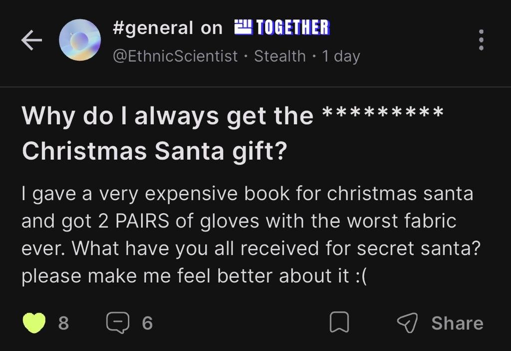 worktogether_io's tweet photo. @yashjhade Just make sure you don't give a pair of gloves 😅 https://t.co/IkokoQZgAg