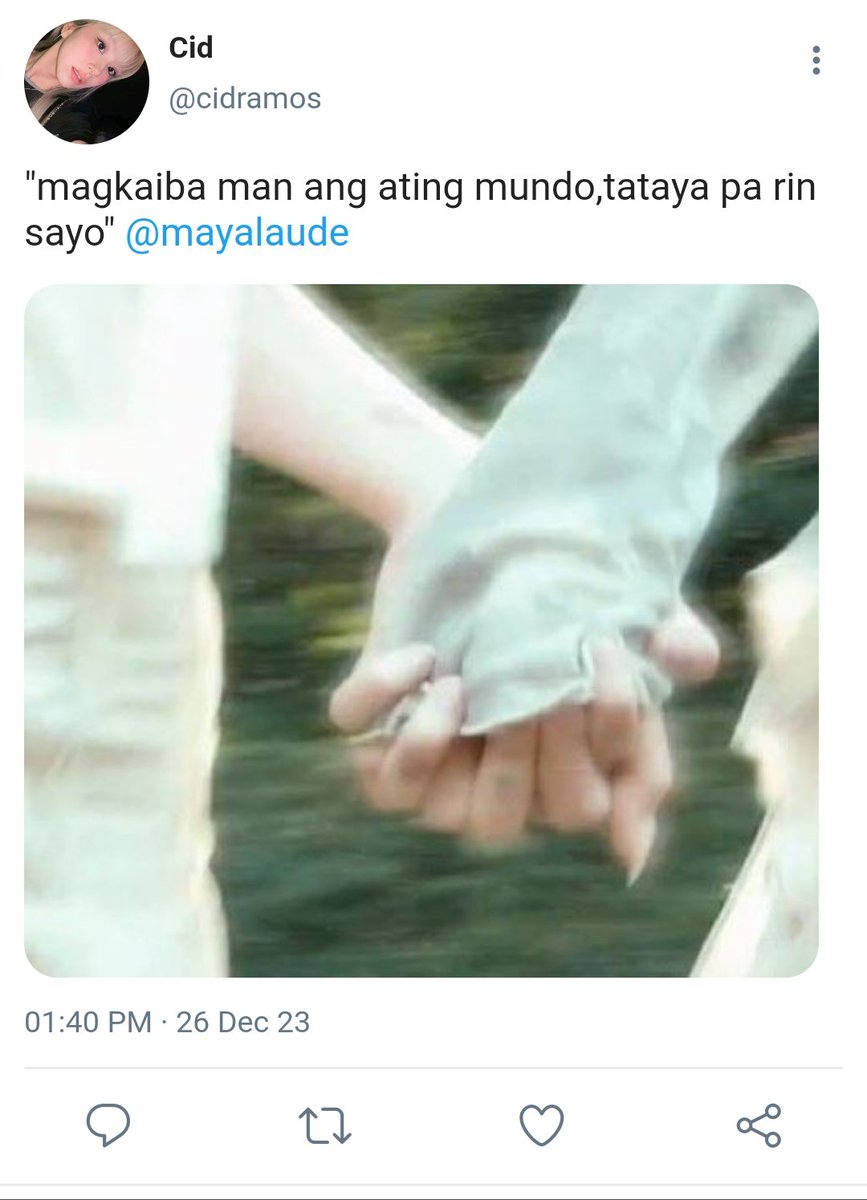 MINA_halTWICE's tweet photo. | TATAYA | #TATAYA_MCAU

A michaeng one-shot au wherein Cid, who is willing to take all the risk for that person (Maya),. https://t.co/Je75UUnFAN