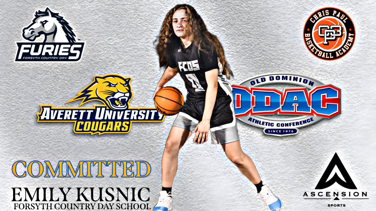 AscensionSport1's tweet photo. Congratulations to Ascension Sports client 2024 Emily Kusnic/Forsyth Country Day  on her commitment to Averett University. It has been an honor &amp; a pleasure working with you and your family throughout this process. #Ascended #ItsJustALittleWork #ProgramChangerz #NoStudentLoans https://t.co/6McH2eIBSJ