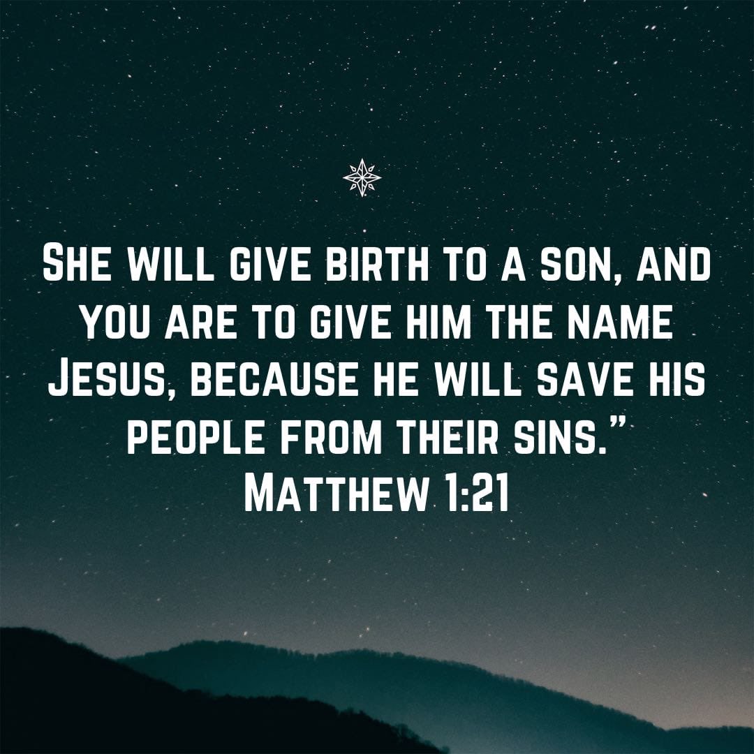 EricPel63232844's tweet photo. #matthew121 #niv #newtestament #shewillgivebirthtoasonandyouaretogivehimthenamejesus #becausehewillsavehispeoplefromtheirsins #god #jesus #jesuschrist #jesuscalling #holyspirit #holybible #bible #bibleverse #bibleverseoftheday #gospel #gospelofmatthew #gospelofjesus https://t.co/9U106gNmgh