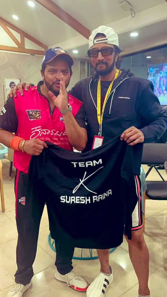 KicchaFCTNP's tweet photo. Loads of love and hugs #MRIPL 
@ImRaina
 sir. Truly a gentlemen and a beautiful soul. Thanks for your love❤️🤗

@KicchaSudeep
 #KCCPartIV 
@iampriya06
 #KicchaSudeep #KCCpart4 #KCC4 https://t.co/Dnz0jhOXQR