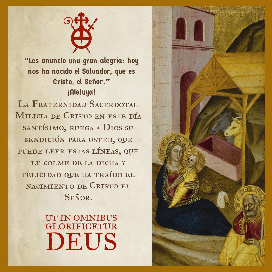Fraternidad Sacerdotal Milicia de Cristo (@fsmcmx) on Twitter photo 