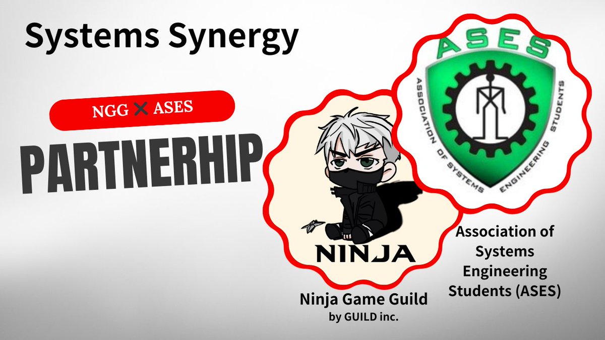 We are proud to partner with ASES UNILAG (
<a href="/ases_unilag/">ASES UNILAG</a>)🎉

ASES UNILAG is Systems Engineering, Unilag community.

Let's spread the education of engineers and programmers in Africa.
#NinjaGameGuild #AfricaWeb3 #AfricaEngineer