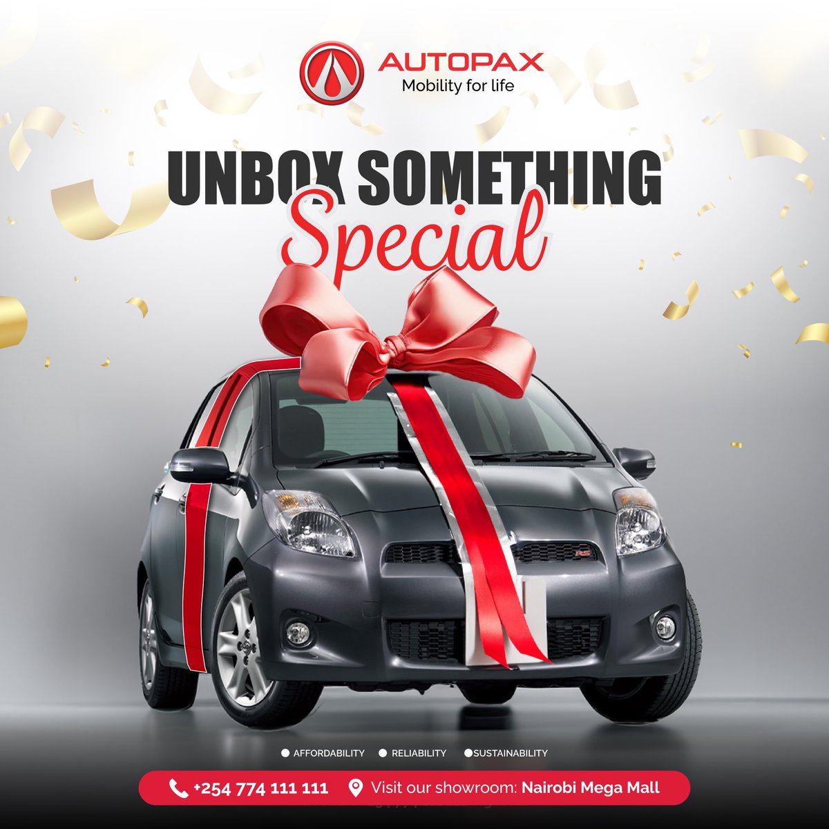 On Boxing Day 2023, unbox something special from Autopax! Visit our website today and find a perfect gift this festive season! 🎁

#holidaydeals #carsinkenya #christmasdeals