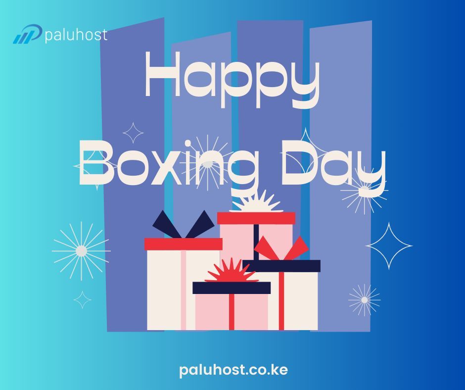 paluhostws's tweet photo. This Boxing Day, stay rooted in joy and gratitude and your optimism will surely be contagious! 
#boxingday #happyholidays #paluhost https://t.co/B2dQVAYXAL
